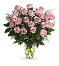 One Dozen Summer Special Pink Rose. An arrangement by Anthurium Gardens Florist.