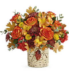 Autumn Colors Bouquet. An arrangement by Farmside Florist.