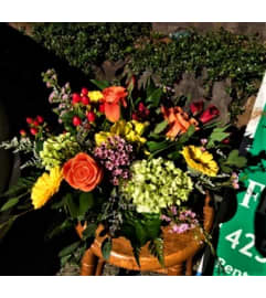 Bright Designers Choice Arrangement. An arrangement by Renton Flower Shop.