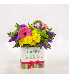 FTD Birthday Brights Bouquet FTD. An arrangement by Floral Fantasy.