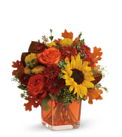 Delicate fall. An arrangement by Santa Fe Florals and Events.