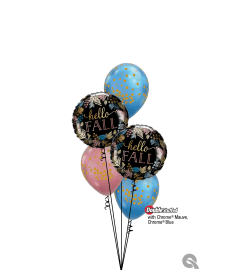 Fall is in The Air Classic Confetti Balloon Bouquet. An arrangement by Balloon Bouquets Plus. Fall is in The Air Classic Confetti Balloon Bouquet. An arrangement by Balloon Bouquets Plus.