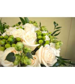 Fresh Cut Roses. An arrangement by The Village Green Florist.