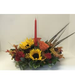 Thanksgiving Centerpiece #4. An arrangement by Thurston Flowers.