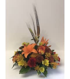 Thanksgiving Centerpiece #5. An arrangement by Thurston Flowers.