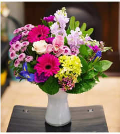 Hopeful Blooms. An arrangement by Avenue Florist.