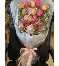 Always with love. An arrangement by Flamingo Floral and Gifts.