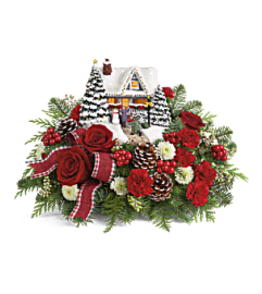 Thomas Kinkade's Hero's Welcome Bouquet 20. An arrangement by Shalimar Flower Shop.