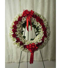 Shades of Crimson. An arrangement by Floral Images.