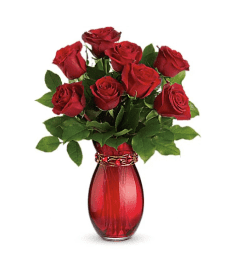 Sweethearts Forever Bouquet. An arrangement by Shalimar Flower Shop.
