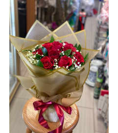 How deep is my love. An arrangement by Flamingo Floral and Gifts.