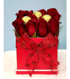 Sweet dozen. An arrangement by Delray Beach Flower Market.
