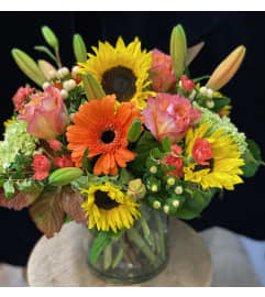 Sunny Delights. An arrangement by Flowerville.