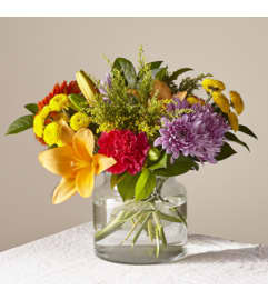 Party Punch Bqt. An arrangement by Petals and Co..