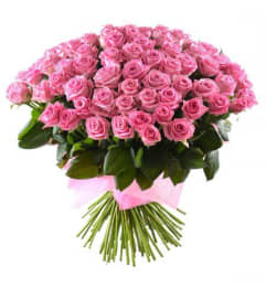 Passion Pink Hand-Tied Bouquet. An arrangement by Aventura Glamour Flowers. Passion Pink Hand-Tied Bouquet. An arrangement by Aventura Glamour Flowers.