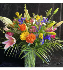 Bountiful Color. An arrangement by Flowerville.