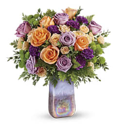 Amethyst Sunrise Bouquet. An arrangement by Flowers of Jacksonville.
