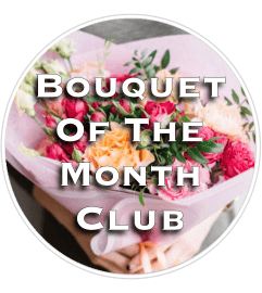 Flowers of the Month Club. An arrangement by Brooklin Floral and Garden Shoppe Inc..