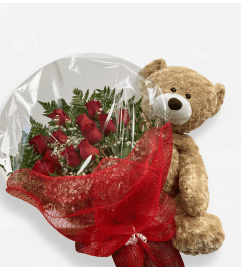 Big Bear Bouquet. An arrangement by Hillcrest Florist.