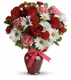 Hugs And Kisses Bouquet. An arrangement by Belak Flowers. Hugs And Kisses Bouquet. An arrangement by Belak Flowers.