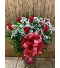 I love you roses. An arrangement by Floreria Mexico.