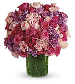 Victorian Tri-Rose Elegance. An arrangement by Brickell Exclusive Blooms.