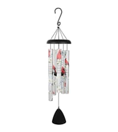 Chime Cardinals Appear 38. An arrangement by The Flower Hut.