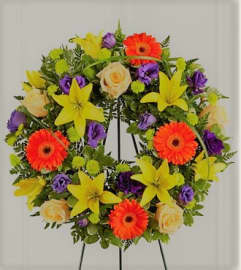 EXPRESSION OF THOUGHTS. An arrangement by Ditmars Flower Shop.
