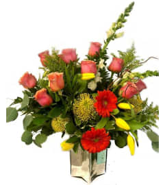 Luxury Garden. An arrangement by Lake Eola Florist.
