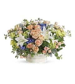 Vintage Bellini. An arrangement by Brickell Exclusive Blooms.