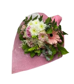 Peaceful Pastels. An arrangement by Holden's Florists.
