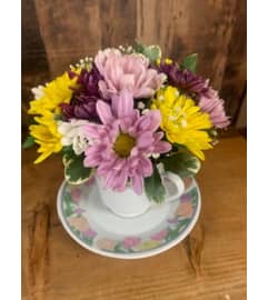 Teabloom Time. An arrangement by Calgary's Own Flower Co.