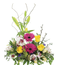 EGGS-traordinary. An arrangement by Avenida Flowers.