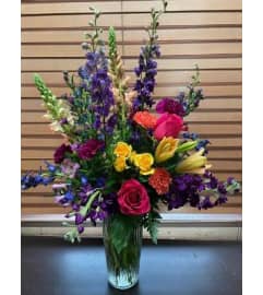 Wow Arrangement. An arrangement by Fink Flowers, Gifts and Flower Delivery.
