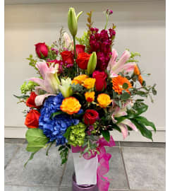 Elegance and happiness Bouquet. An arrangement by GardeLina Flowers.