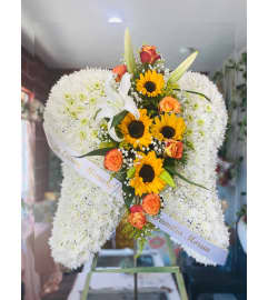 SUN SHINE WINGS. An arrangement by Geni's Florist and Gifts.
