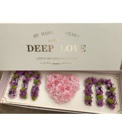Mom™ Box With Hydrangeas. An arrangement by Love Story Florist.