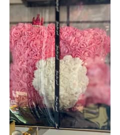 Special Foam Rose Teddy Bear3. An arrangement by Sunrise Floral and Gifts.