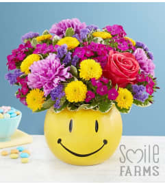 SMILE BOQUET. An arrangement by J.D. Ballantine's Flowers and Gifts.