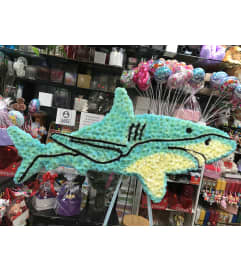 Shark Arrangement. An arrangement by Elegant Florist.