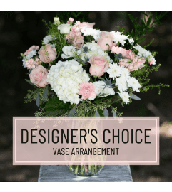 Vase Arrangement Designer's Choice. An arrangement by Avenue Florist.