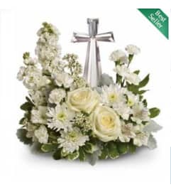 Elegant Divine Peace Arrangement. An arrangement by Elegant Florist.