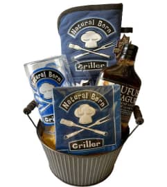 Natural Born Griller. An arrangement by Fendley Florists.