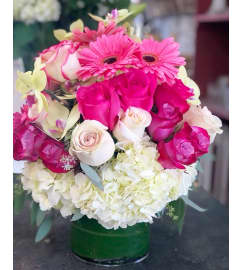 Pink Beauty Arrangement. An arrangement by Toluca Lake Florist.