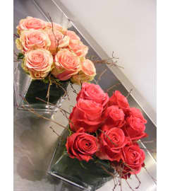 Roses. An arrangement by Fresh Cut Bouquets.