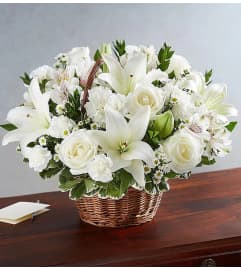 Serenity Blooms Basket. An arrangement by Anthurium Gardens Florist.