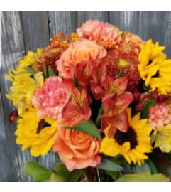 Fall into Sunflowers. An arrangement by Prosper Blooms.