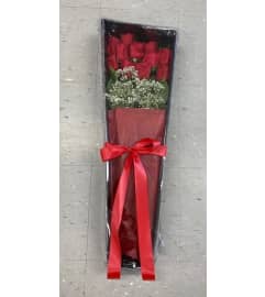 Heart to heart love. An arrangement by Shalimar Flower Shop.