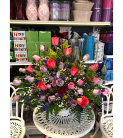 Gift 157. An arrangement by Flamingo Floral and Gifts.