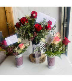 Daddy’s girls. An arrangement by Kelly Ann's Floral.